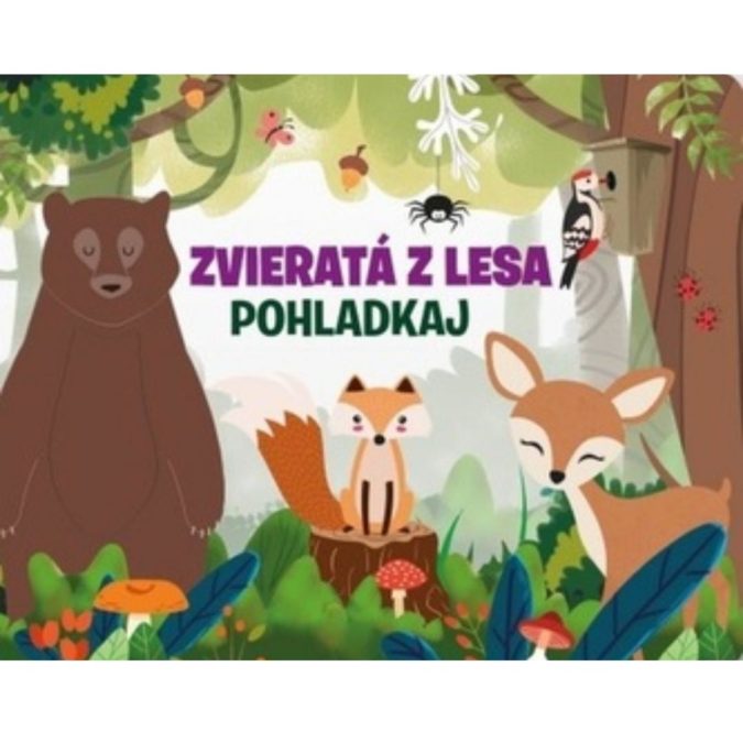 23 Zvieratá z lesa pohladkaj