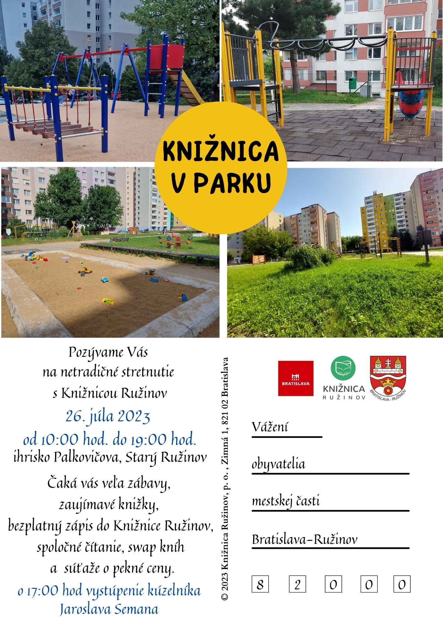 Ihrisko Palkovičova – 26.7.2023 – A4