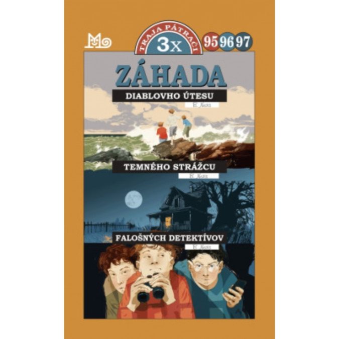 29 Traja pátrači : Záhada diablovho útesu, Záhada temného strážcu, Záhada falošných detektívov