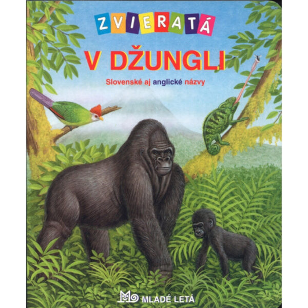 39 Zvieratá v džungli : slovenské aj anglické názvy