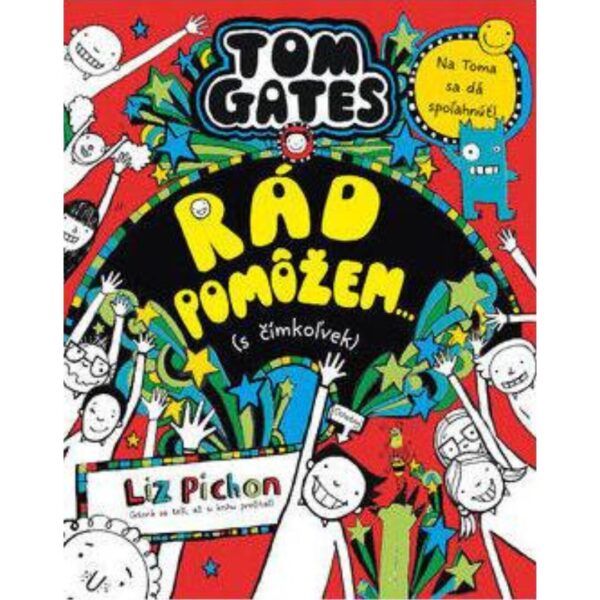 Nové knihy - marec 2025 - web Tom Gates rád pomôžem- (- s čímkoľvek)
