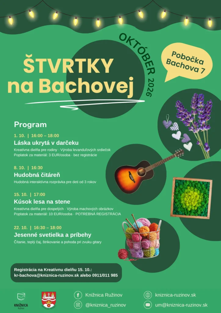 Štvrtky na Bachovej